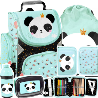 DIEVČENSKÁ ŠKOLSKÁ TAŠKA, ROZTOMNÁ SLADKÁ PANDA